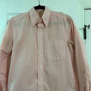 Vintage Early 00's Uniqlo Men's shirt - White and Red Check